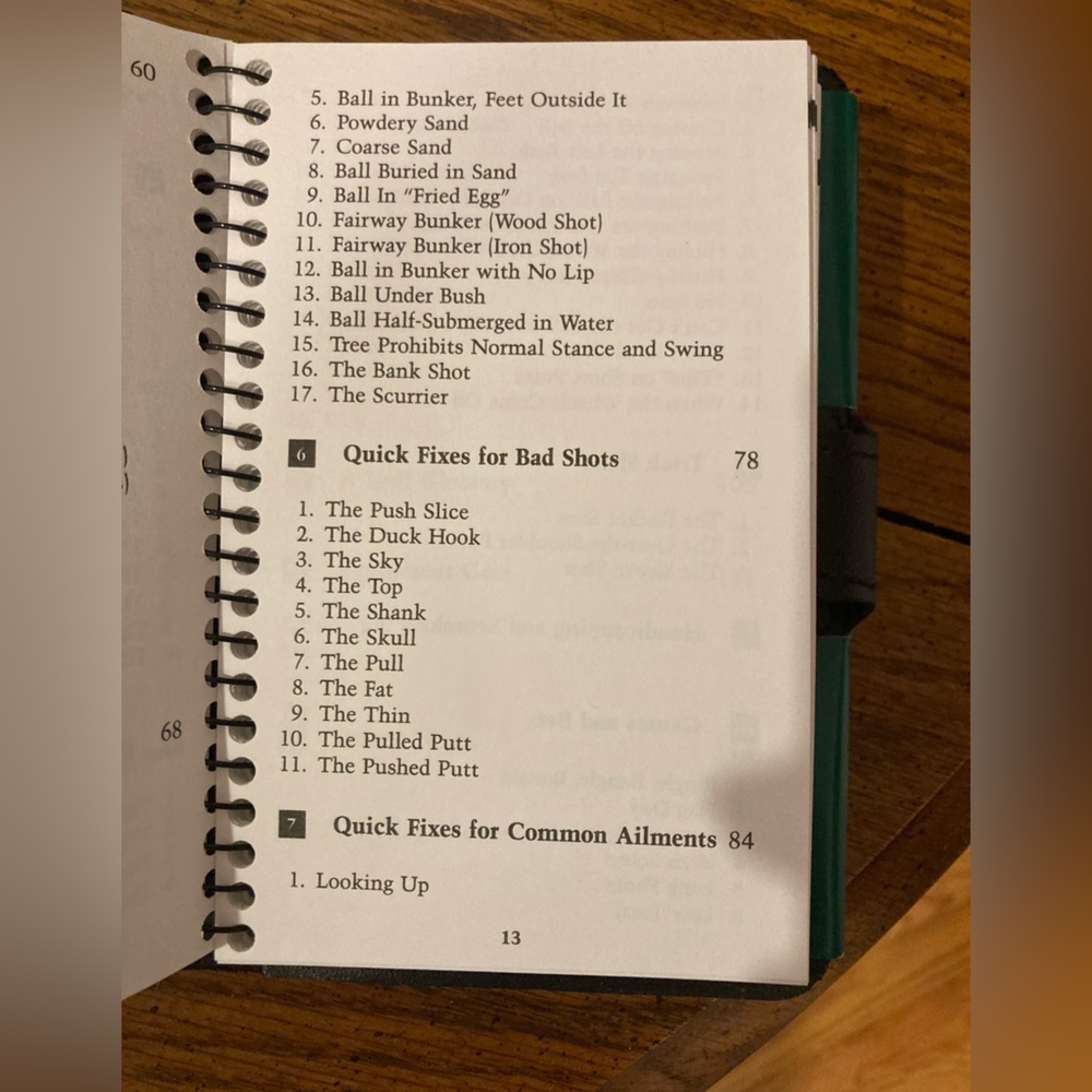 The Golf Doctor Rx Book - NEW - Picture 5 of 6
